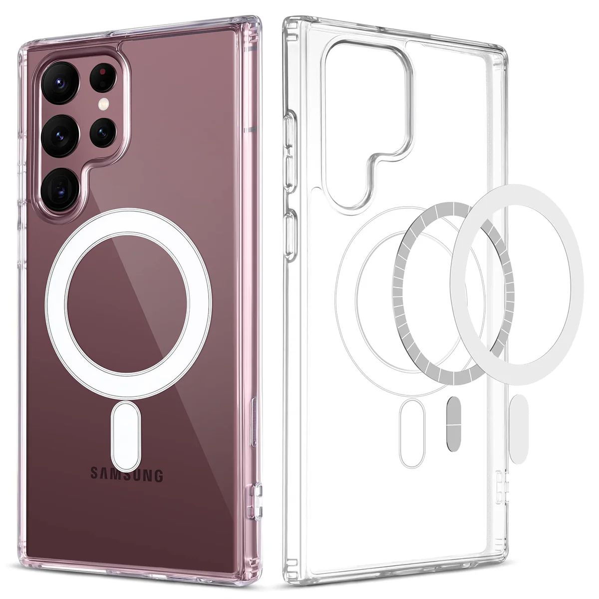 Apple iPhone 17 Clear Case Compatible with MagSafe