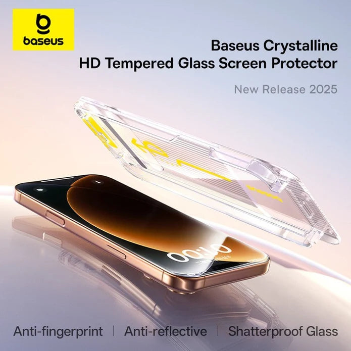 Baseus Crystal Diamond HD Tempered Glass Screen Protector for iPhone 17 Pro Max Australia