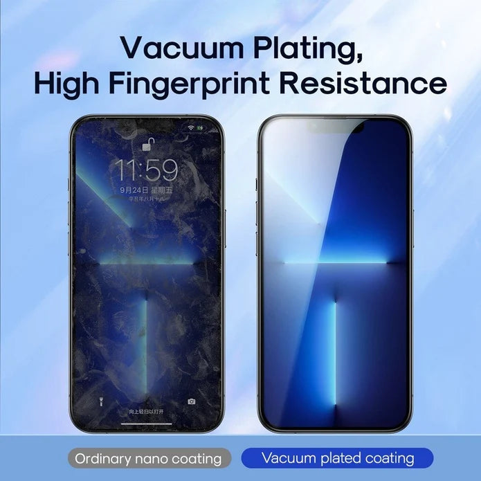 Kinglas Privacy Screen Protector iPhone 16 Pro 17 17 Pro 2-Pack Anti-Spy 28° 9H Tempered Glass