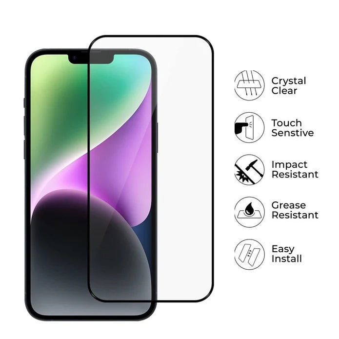 Kinglas iPhone 17 Air 9H Tempered Glass Screen Protector 2-Pack 6.5-Inch Display