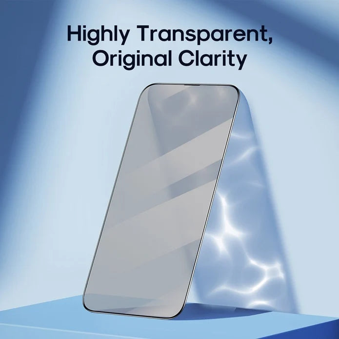 Kinglas 2-Pack Privacy Screen Protector iPhone 17 Pro Max 28° Anti-Spy 9H Alignment Frame