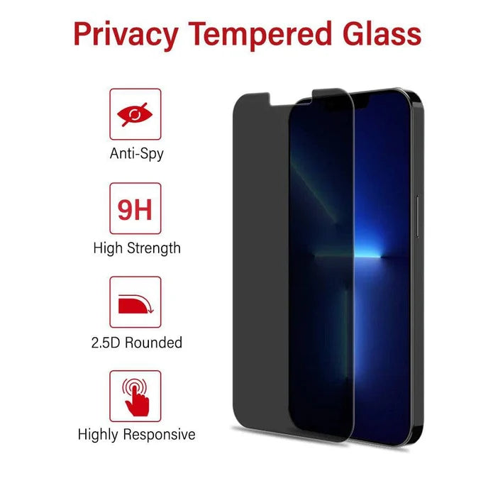 Kinglas Privacy Glass for iPhone 13 / 13 Pro / 14 / 16e / 17e