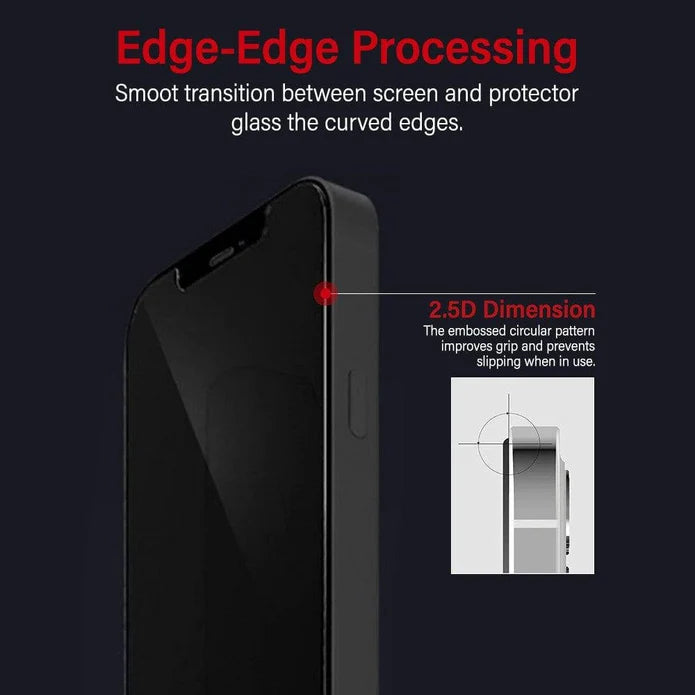 Kinglas Privacy Glass for iPhone 13 / 13 Pro / 14 / 16e / 17e