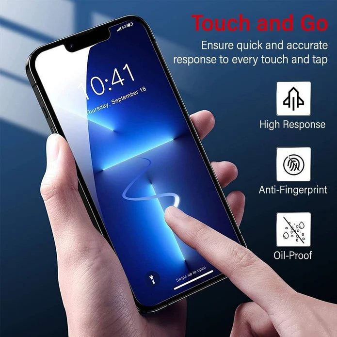 Kinglas Privacy Glass for iPhone 13 / 13 Pro / 14 / 16e / 17e