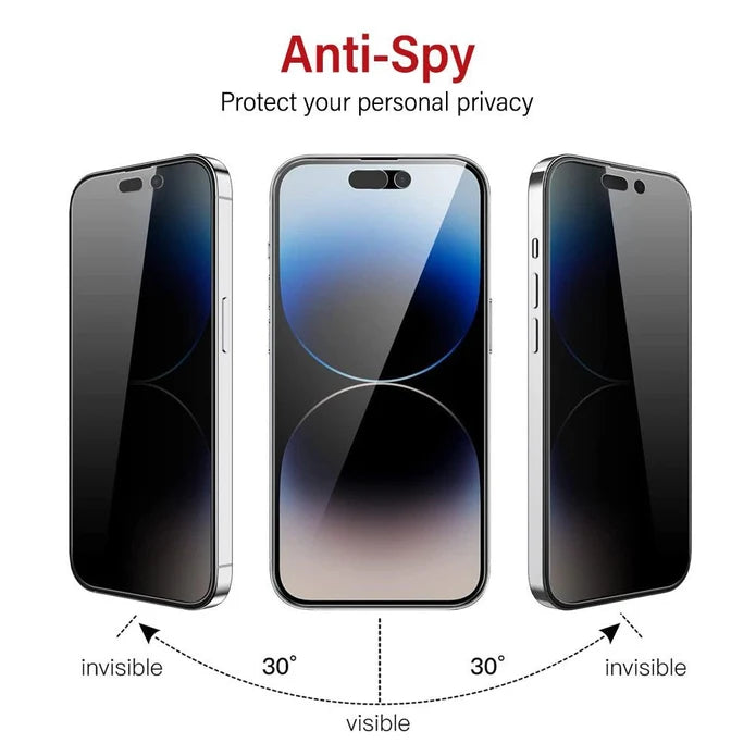 Kinglas iPhone 17 Air Privacy Tempered Glass Screen Protector